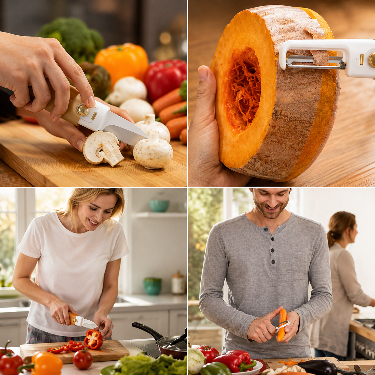 Multifunctional Peeler – 2-in-1 Knife & Sawtooth for Kitchen | ChefAura