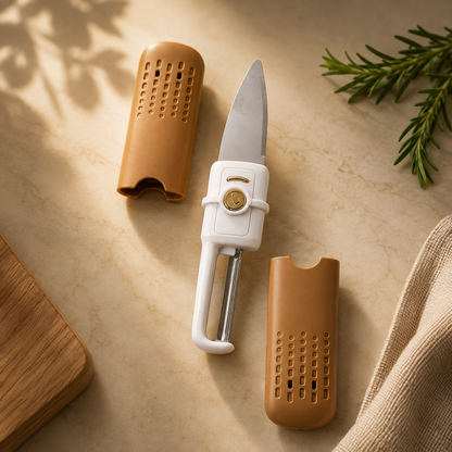 Multifunctional Peeler – 2-in-1 Knife & Sawtooth for Kitchen | ChefAura