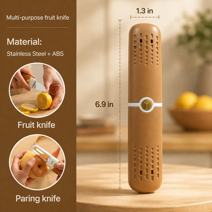 Multifunctional Peeler – 2-in-1 Knife & Sawtooth for Kitchen | ChefAura