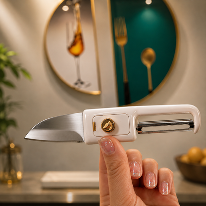 Multifunctional Peeler – 2-in-1 Knife & Sawtooth for Kitchen | ChefAura