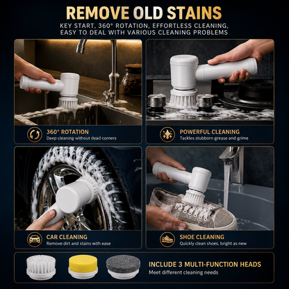 Electric Spin Cleaning Brush