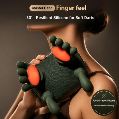 Neck & Shoulder Massager – Rechargeable Kneading with Heat Therapy