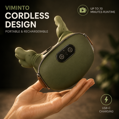 Neck & Shoulder Massager – Rechargeable Kneading with Heat Therapy