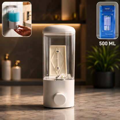 Liquid Soap Dispenser 500ml – Wall Mount with Manual Push