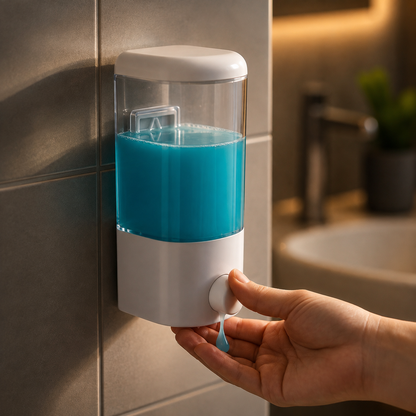 Liquid Soap Dispenser 500ml – Wall Mount with Manual Push