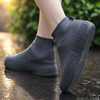 Reusable Waterproof Silicone Shoe Cover – Stay Dry & Non-Slip