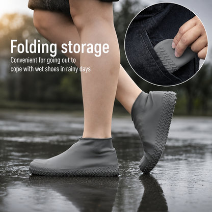 Reusable Waterproof Silicone Shoe Cover – Stay Dry & Non-Slip