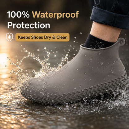 Reusable Waterproof Silicone Shoe Cover – Stay Dry & Non-Slip