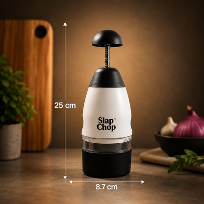 Vegetable & Fruit Chopper – Manual Slap Chop for Quick Prep