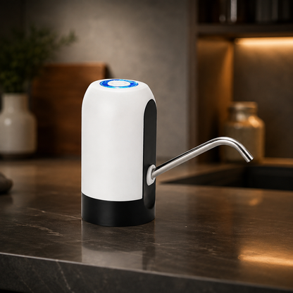 Automatic Water Pump – USB Rechargeable for 20L Bottles | Tidy Table