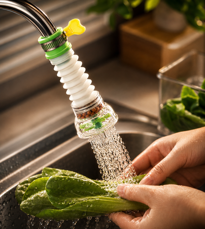 Water Saving Faucet – 360° Rotating Sprayer