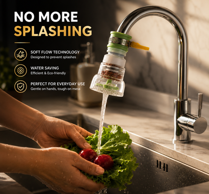 Water Saving Faucet – 360° Rotating Sprayer