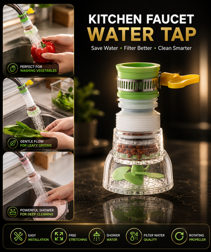 Water Saving Faucet – 360° Rotating Sprayer