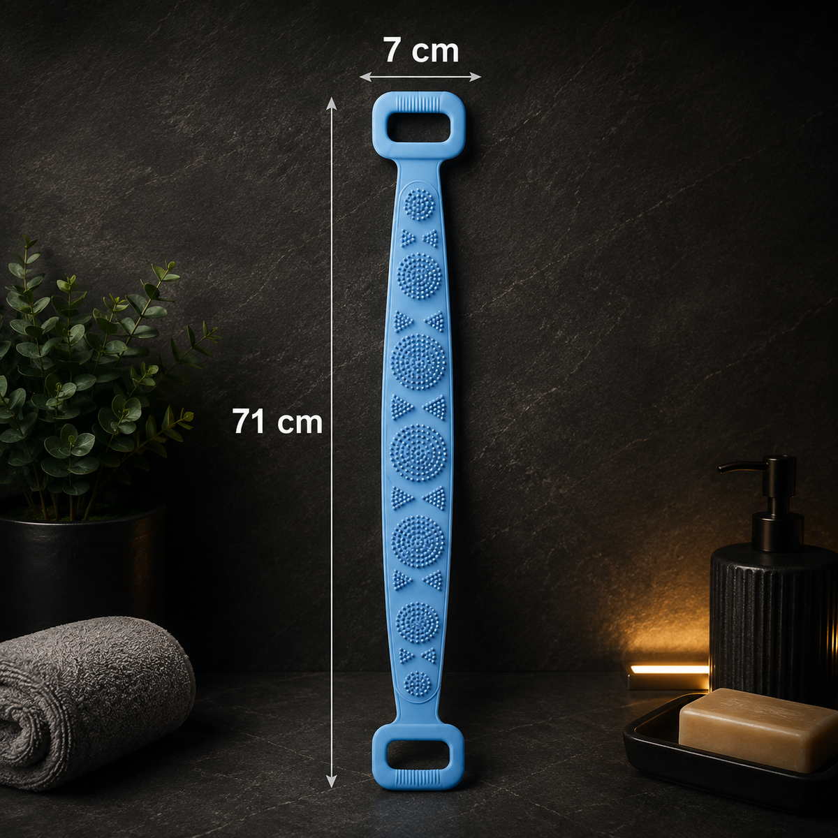 Silicone Back Scrubber Belt