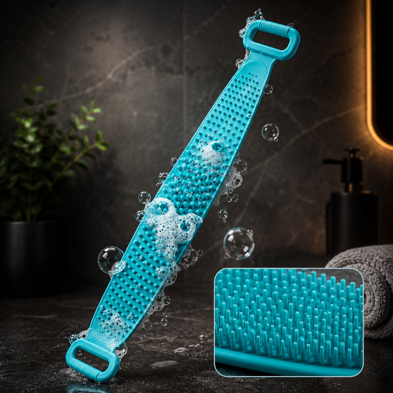 Silicone Back Scrubber Belt
