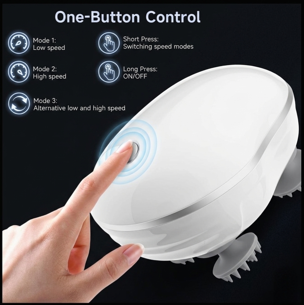 Electric Scalp Massager