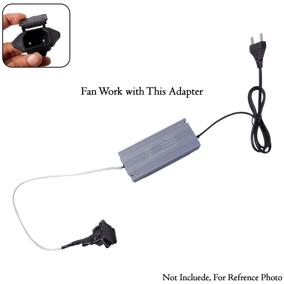 Modern design of compact 12V DC cooling fan
